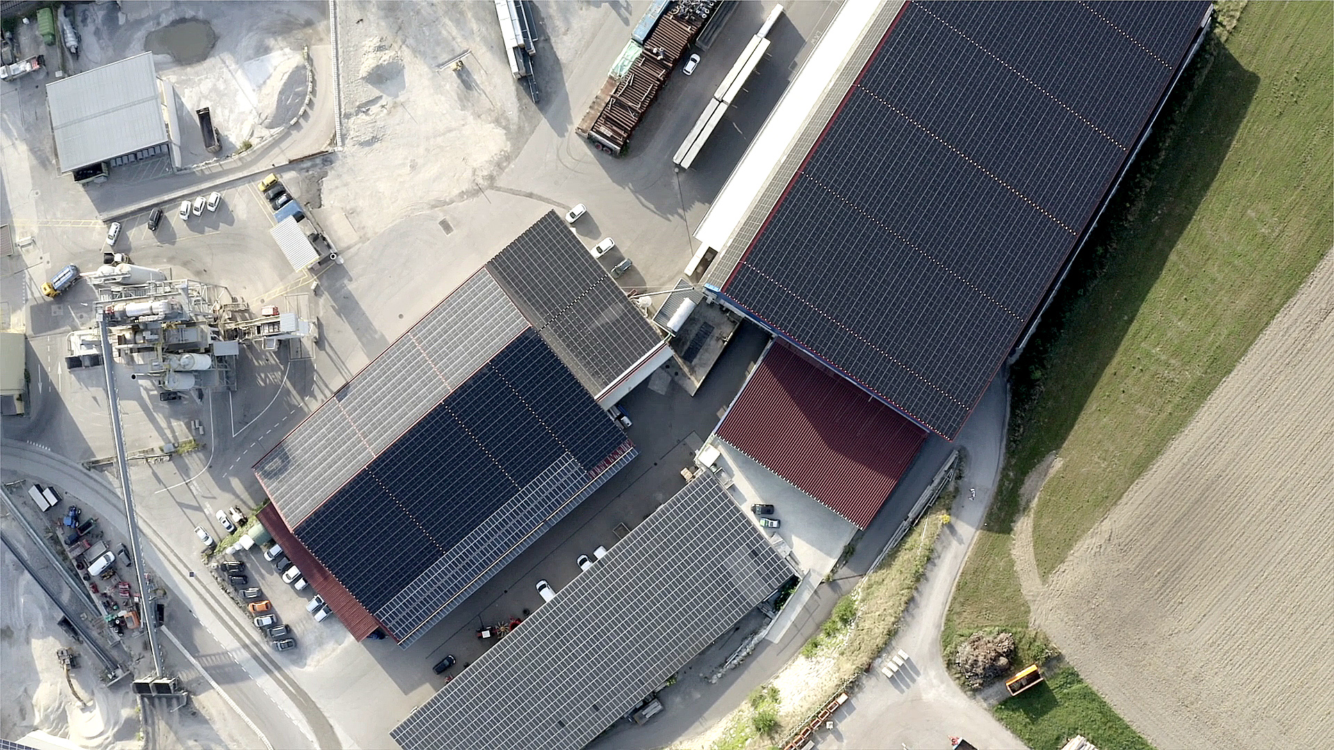 Speicher Anwendung Industrie Gewerbeareal mit Druckluft Energiespeicher